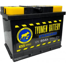 Аккумулятор Тюмень 60Ah 550EN Аккумулятор Тюмень 60Ah 550EN